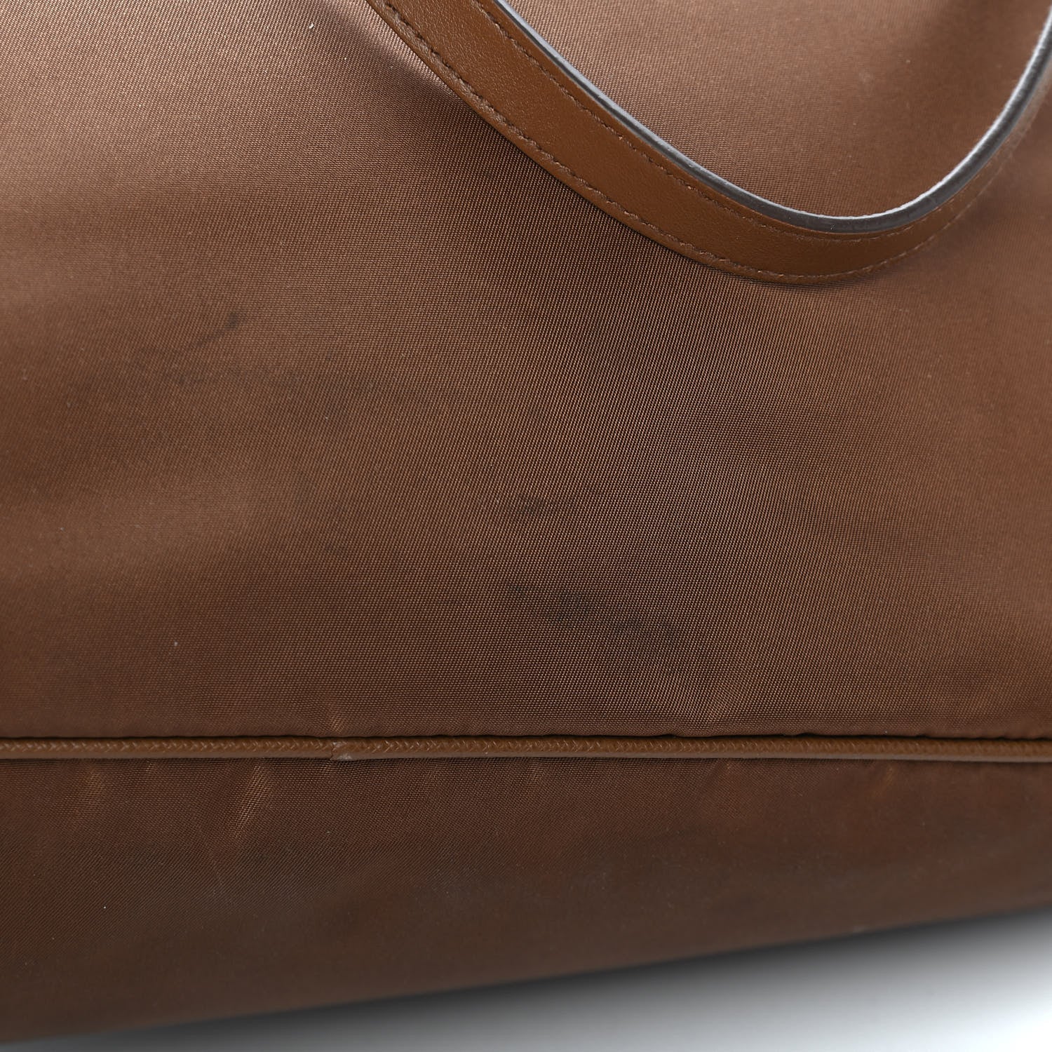 Prada Tessuto Nylon Saffiano Shopping Tote Corinto 12 of 12