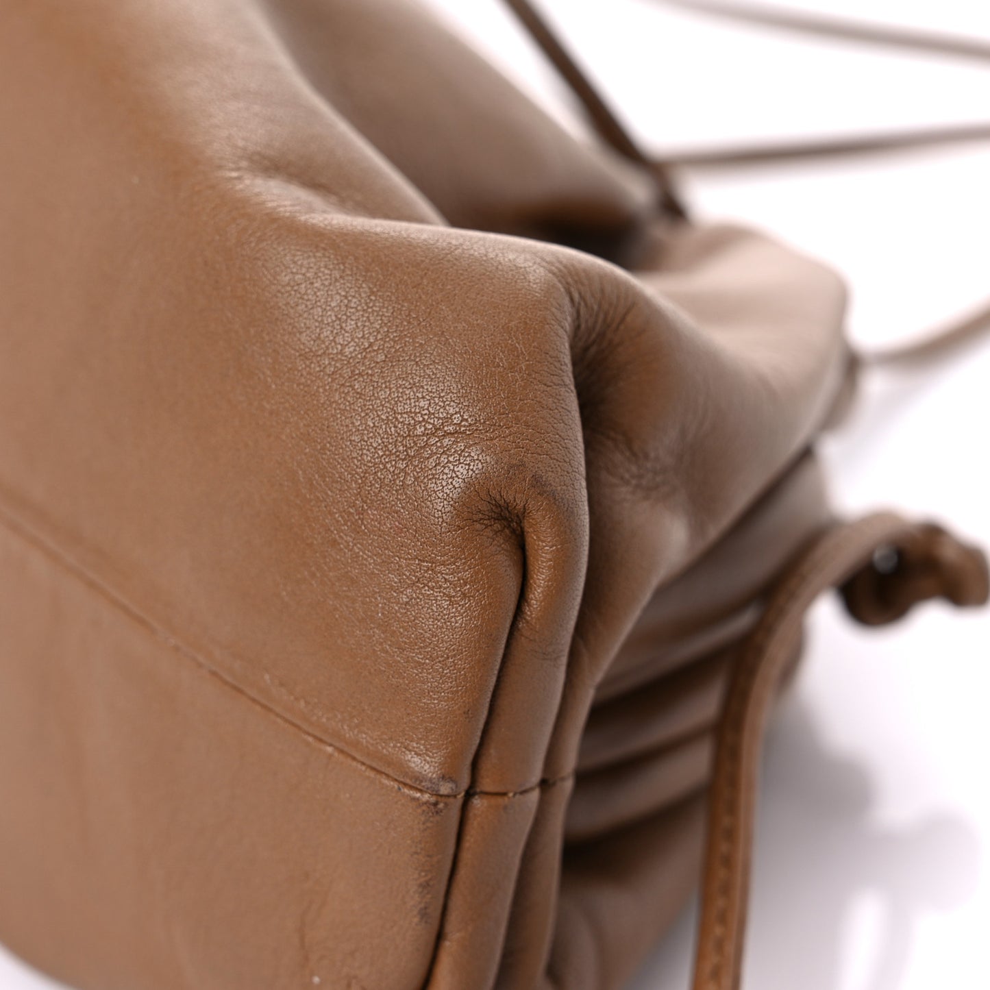 Butter Calfskin The Mini Pouch Cammello