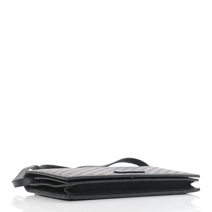 Gucci Microguccissima Crossbody Wallet Black 4 of 9