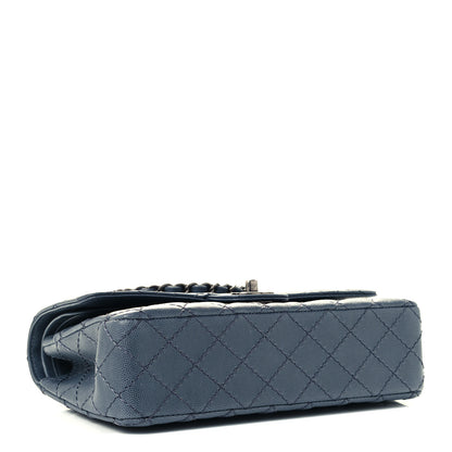 Chanel Caviar Quilted Medium Double Flap Grey 3 of 12