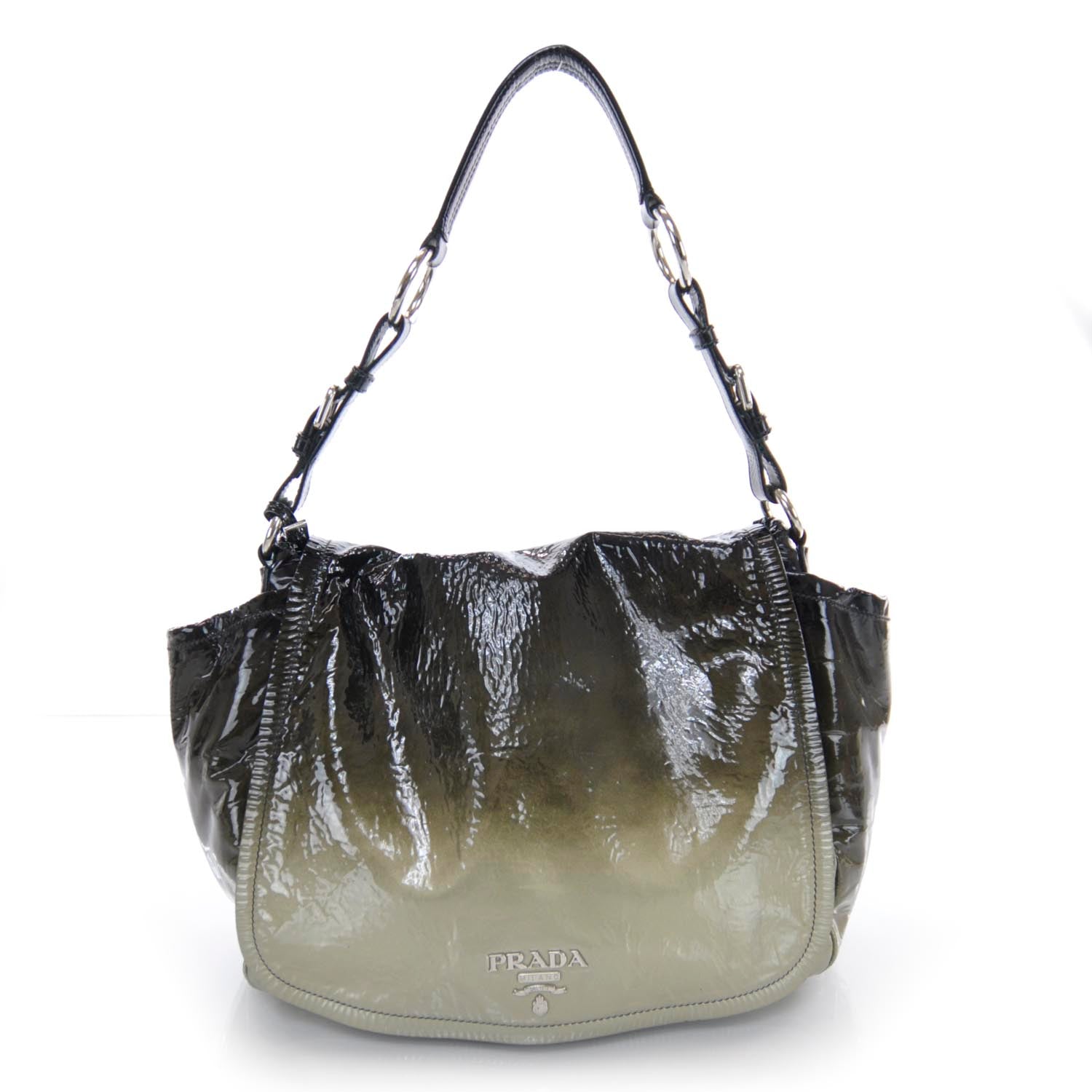 Prada Vernice Sfumata Flap Bag 1 of 7