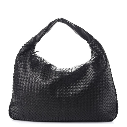 Bottega Veneta Nappa Intrecciato Maxi Veneta Hobo Nero Black 1 of 9