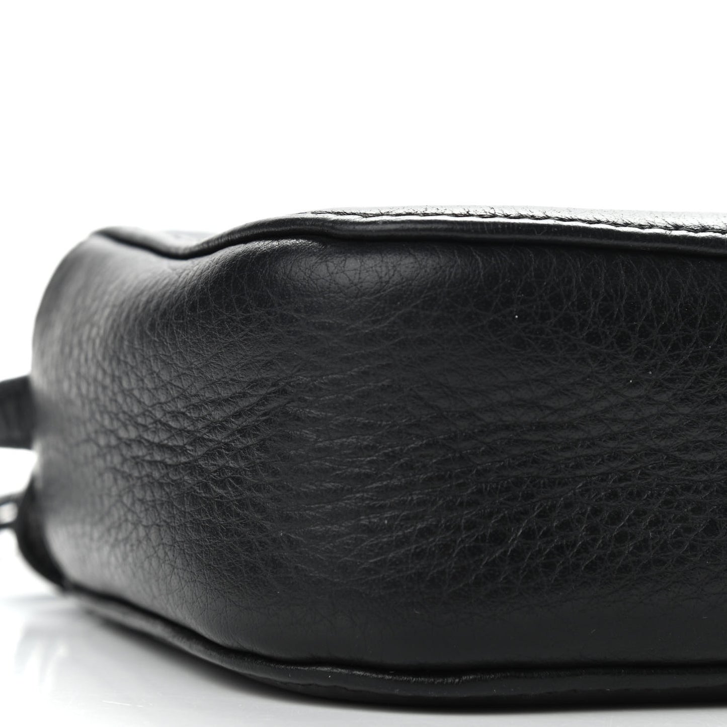Calfskin Logo XS Everyday Camera Bag Black