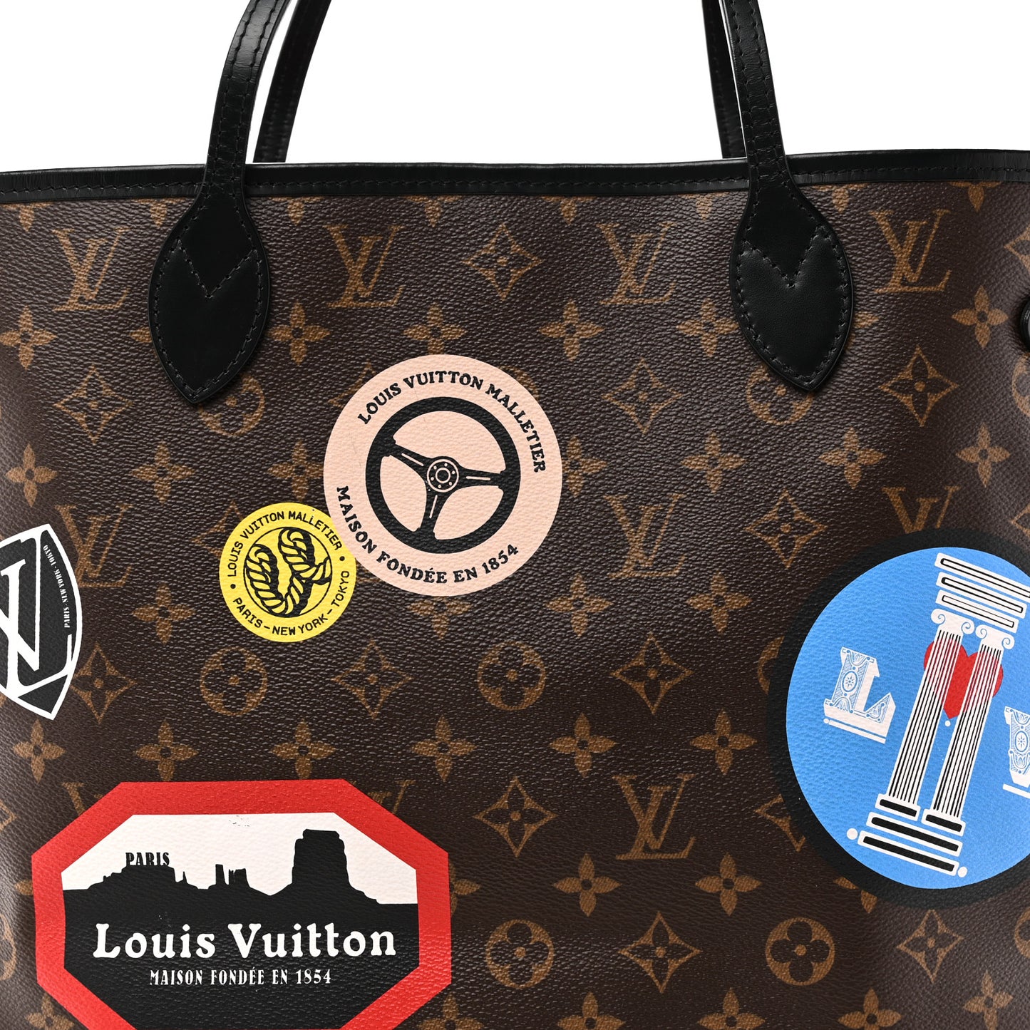 Monogram World Tour Neverfull MM