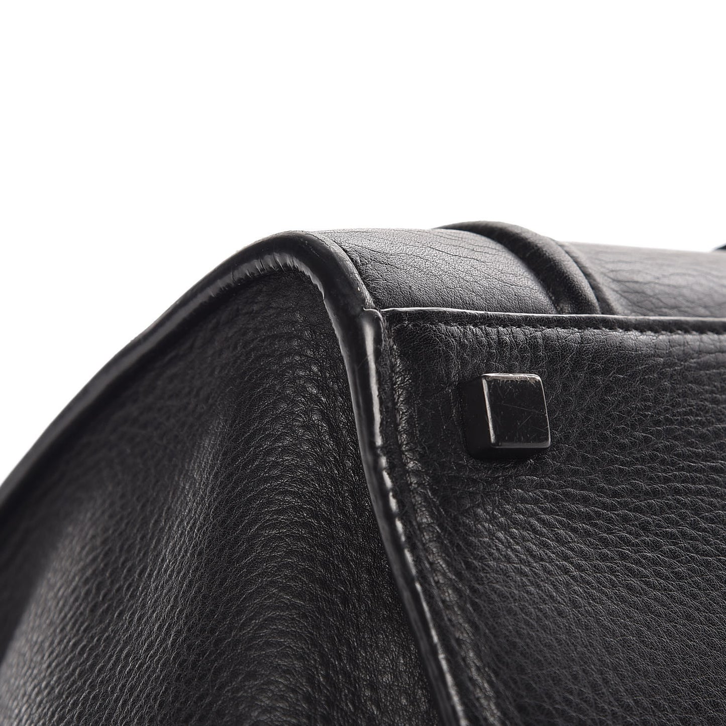 Supple Calfskin Medium Phantom Luggage Black