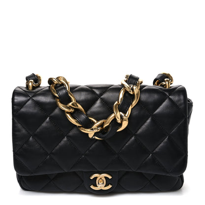 Chanel Lambskin Quilted Small Funky Town Flap Black 1 of 10