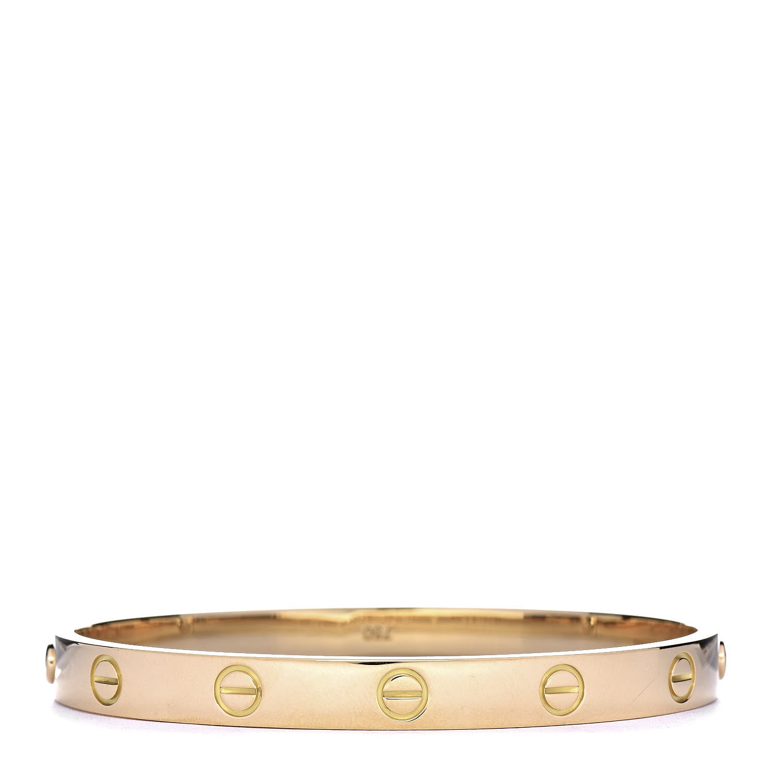 Cartier 18K Yellow Gold LOVE Bracelet 17 3 of 6