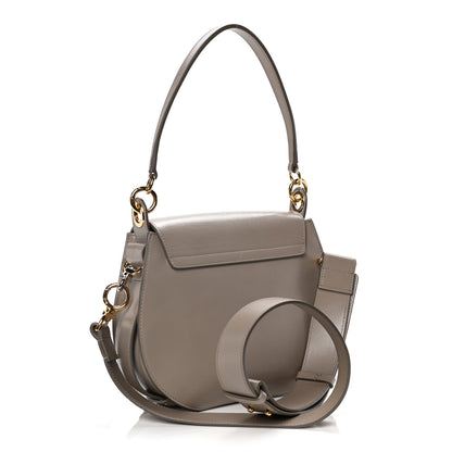 Chloe Calfskin Suede Large Tess Bag Motty Grey 2 of 18