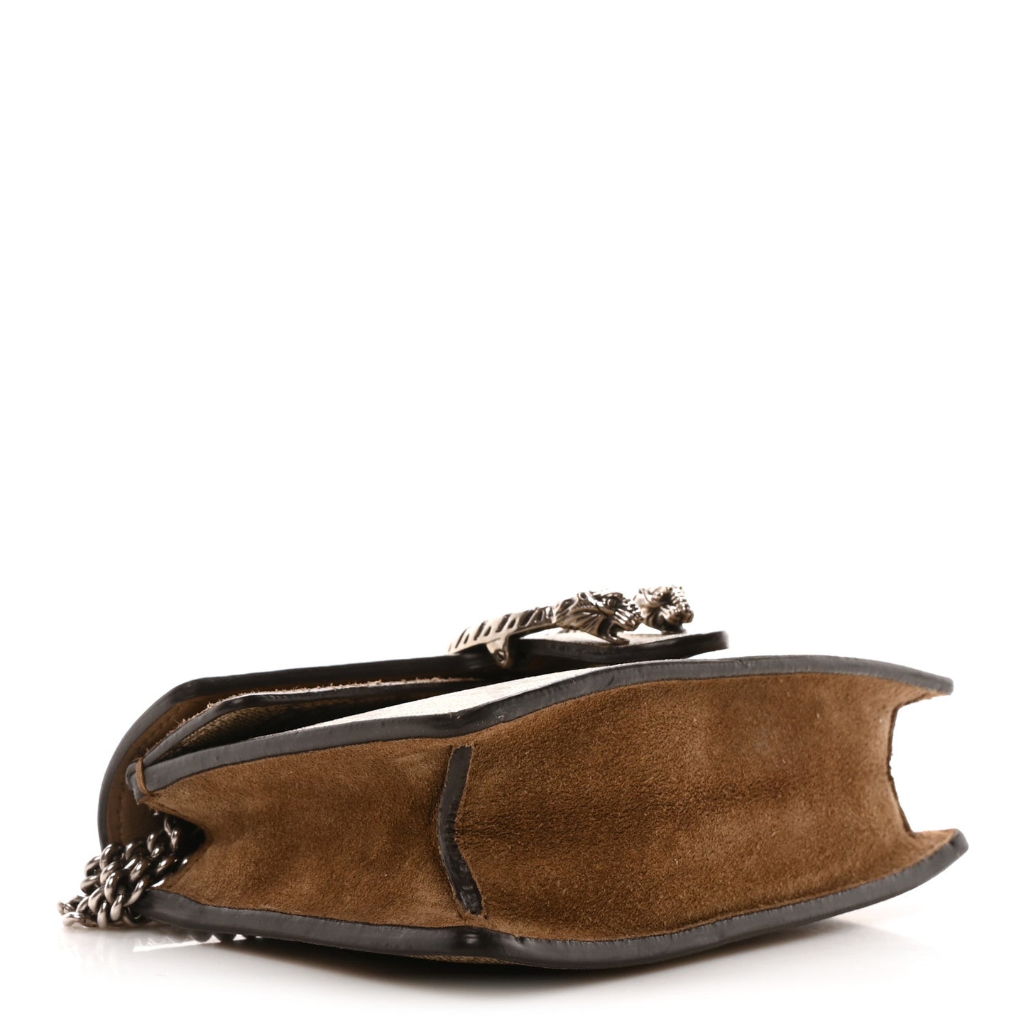 GG Supreme Monogram Super Mini Dionysus Shoulder Bag Taupe