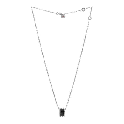 Bulgari Sterling Silver Ceramic Save The Children Pendant Necklace 2 of 3