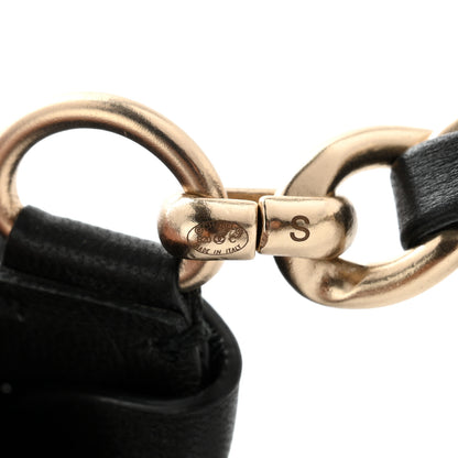 Chanel Lambskin Chain CC Bow Belt S Black Gold 4 of 4
