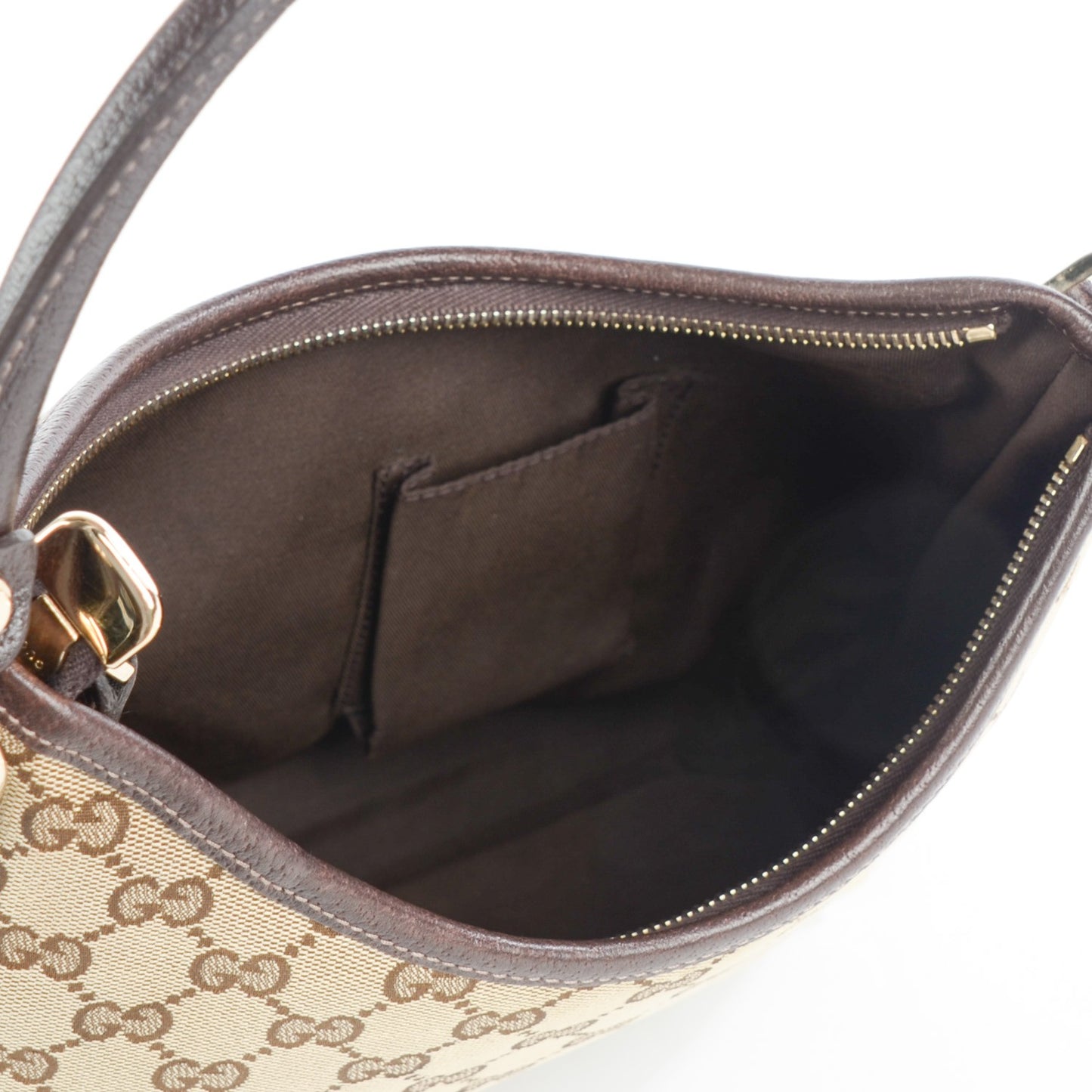 Monogram Medium Abbey D Ring Hobo Brown