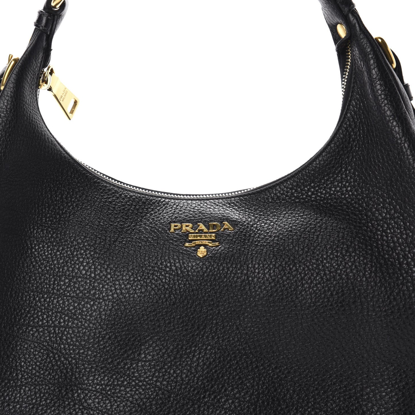 Vitello Daino Hobo Black