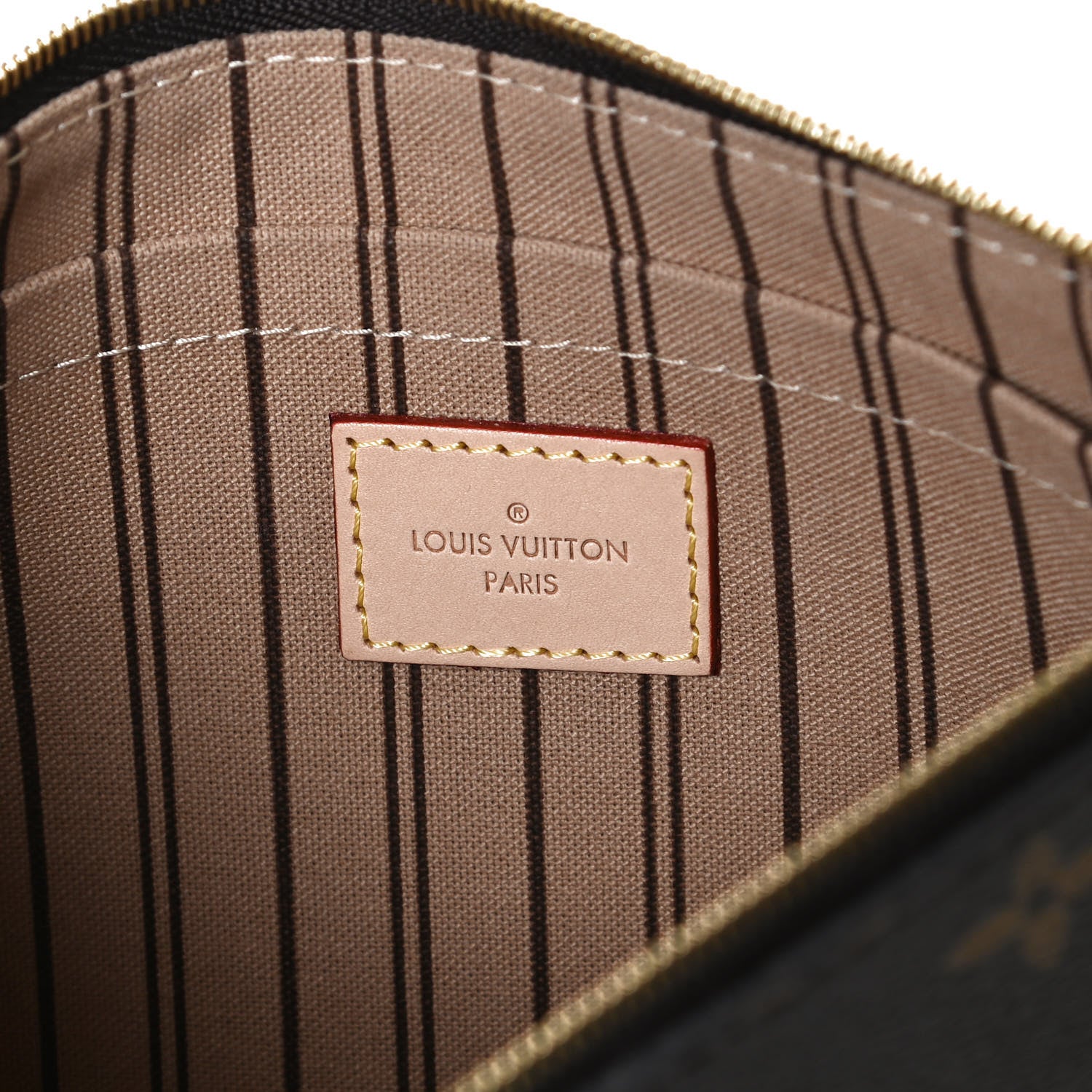 Louis Vuitton Monogram Neverfull MM GM Pochette 6 of 11