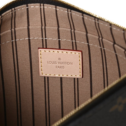 Louis Vuitton Monogram Neverfull MM GM Pochette 6 of 11