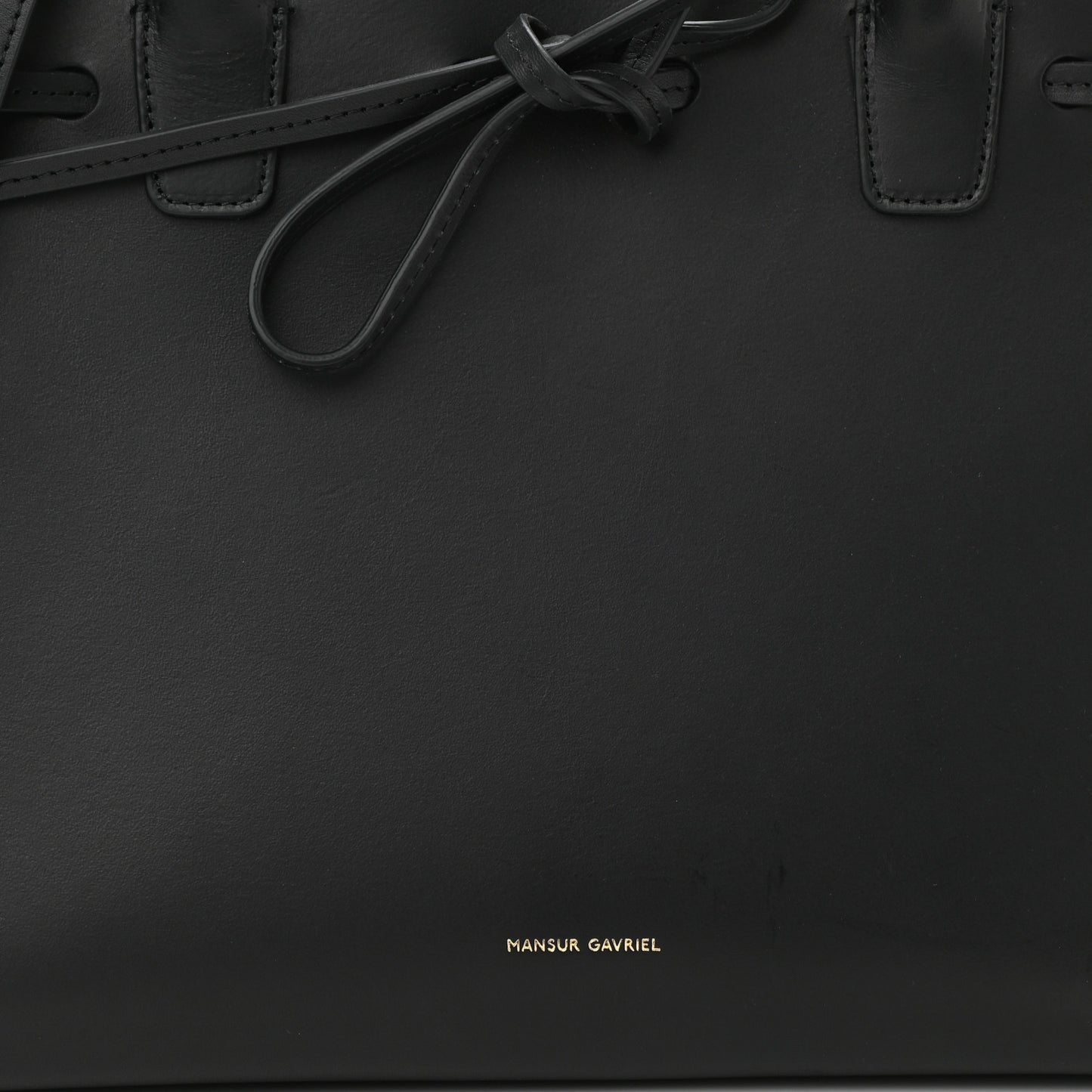 Vegetable Tanned Calfskin Sun Bag Black Blue