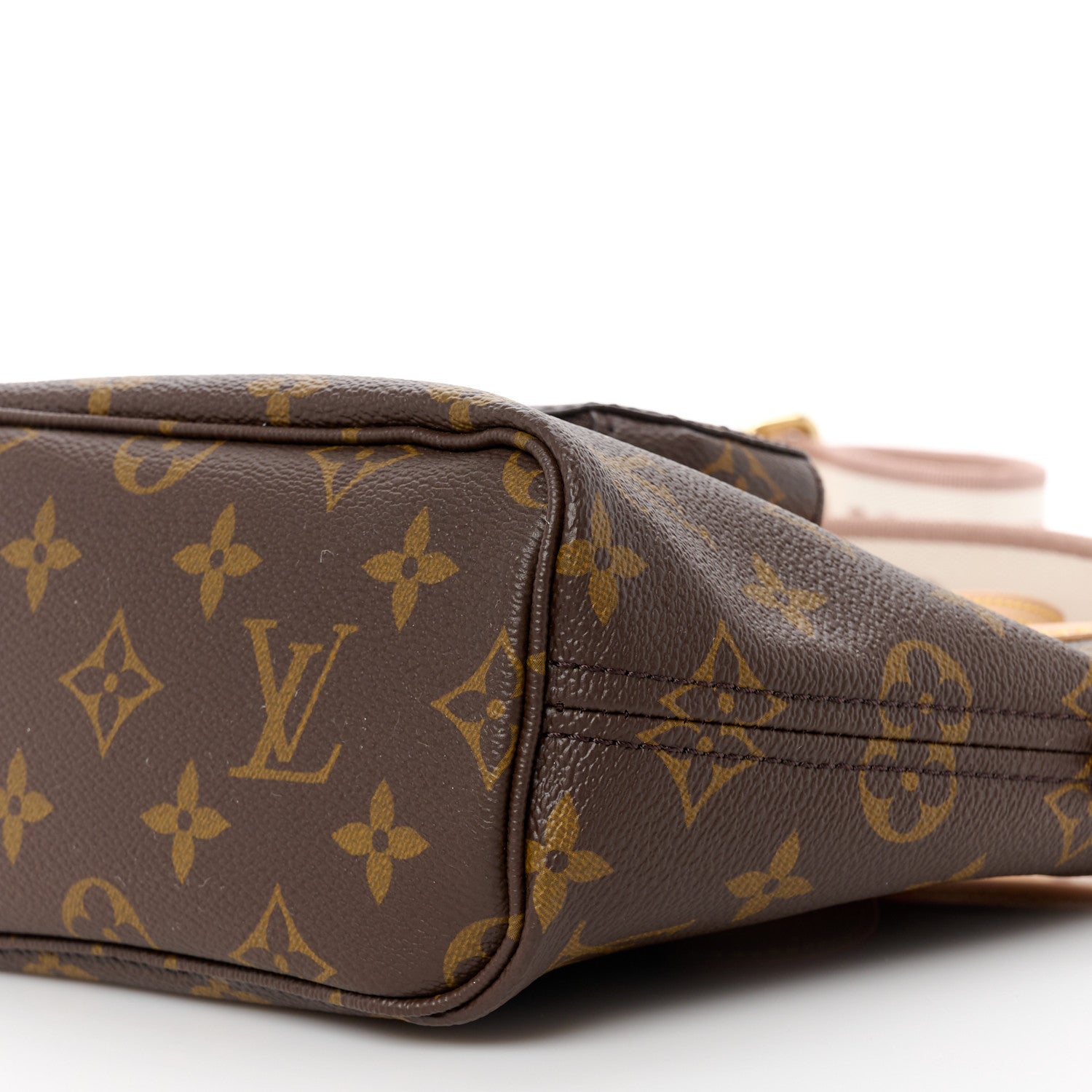 Louis Vuitton LOUIS VUITTON Monogram Neverfull BB Beige 12 of 12