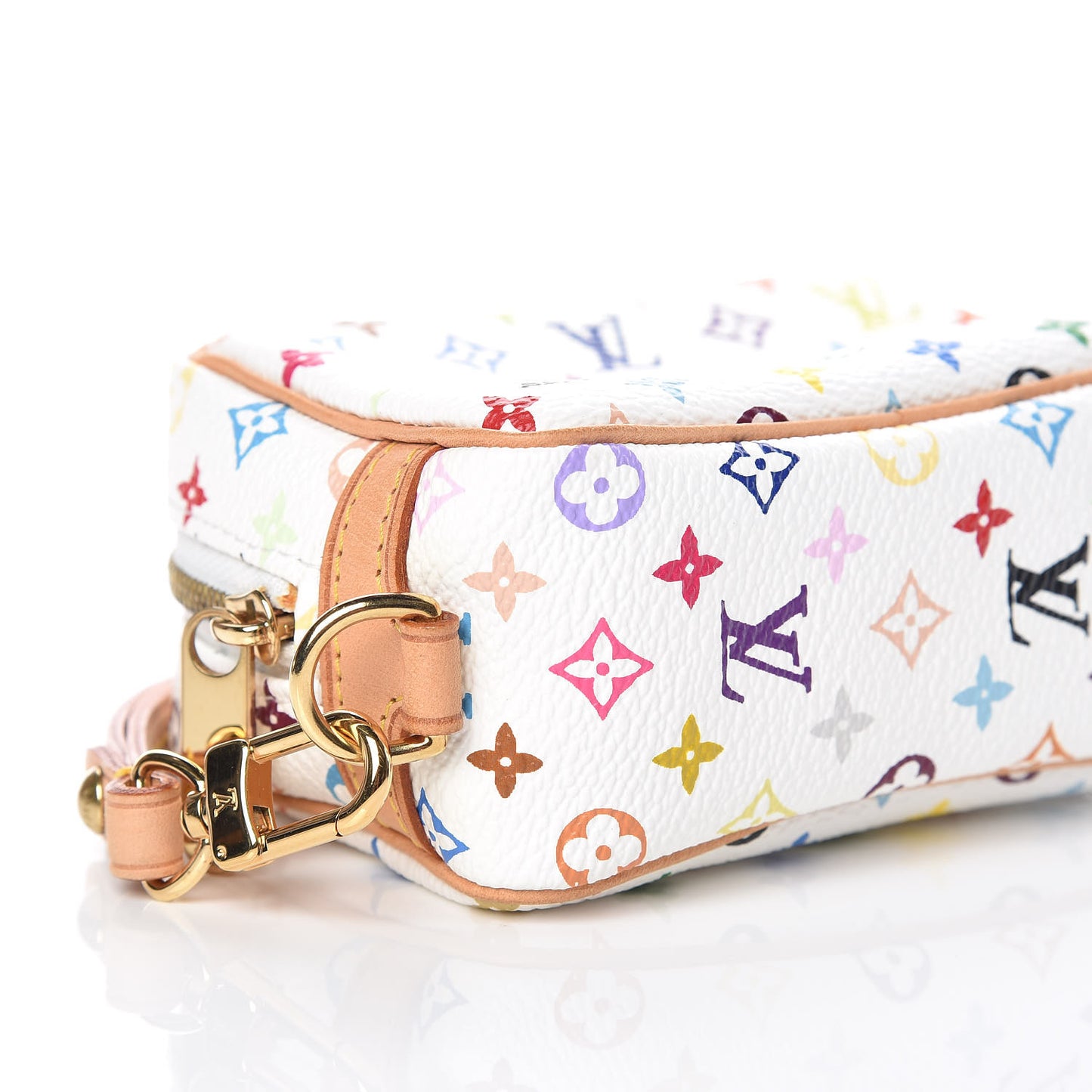 Monogram Multicolor Trousse Wapity White