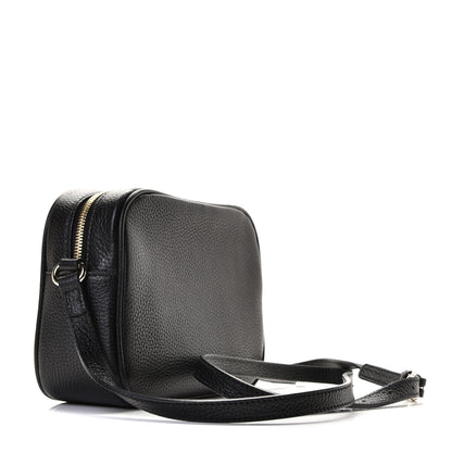 Gucci Pebbled Calfskin Small Soho Disco Bag Black 2 of 7