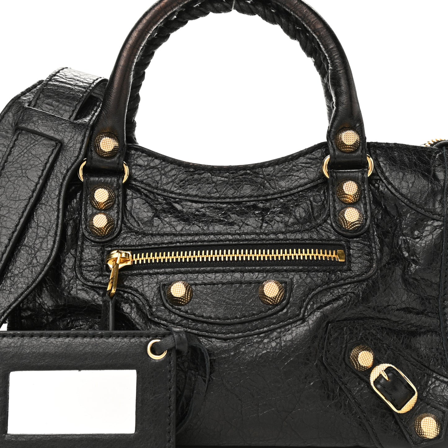 Agneau Giant 12 Gold Hardware Mini City Black
