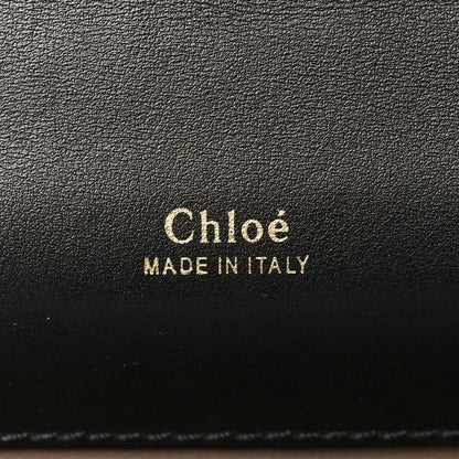 Chloe Shiny Goatskin Calfskin Mini Aby Chain Shoulder Bag Black 6 of 9
