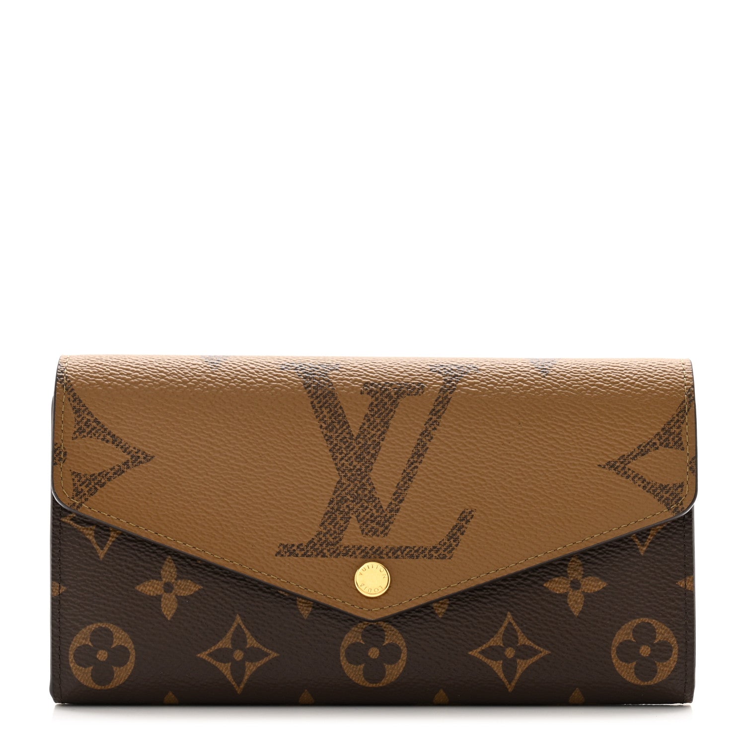 Louis Vuitton Reverse Monogram Giant Sarah Wallet 1 of 8