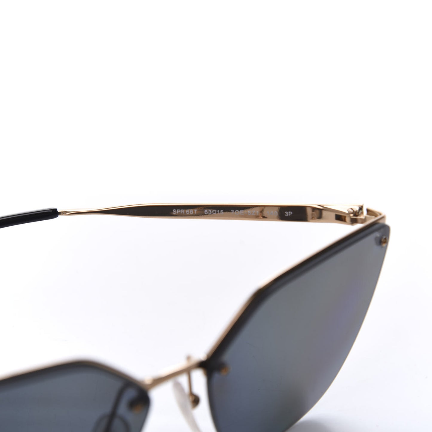 Polarized Cat Eye Sunglasses SPR 68T Black