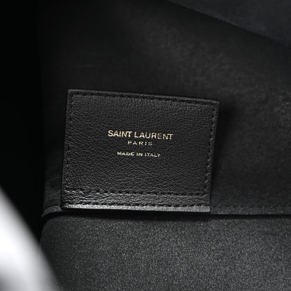 Saint Laurent Calfskin Large Shopping Tote Black 7 of 11