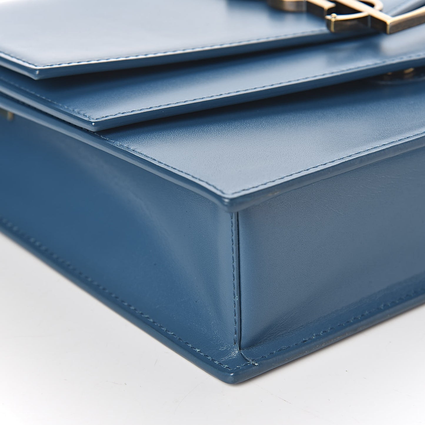 Smooth Calfskin Monogram Medium Sulpice Shoulder Bag Deep Sea