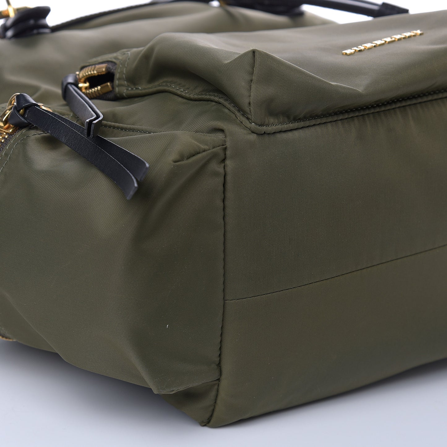 Nylon Large Rucksack Backpack Canvas Green