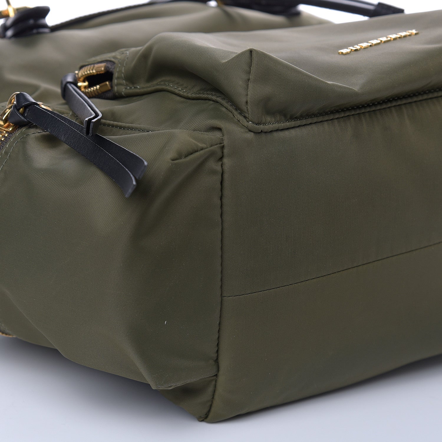 Burberry Nylon Large Rucksack Backpack Canvas Green 8 of 13