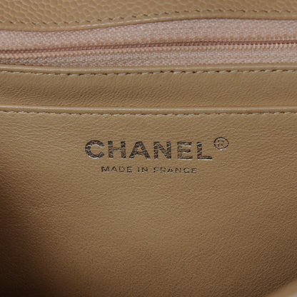 Chanel Caviar Quilted Jumbo Single Flap Beige Clair 5 of 7