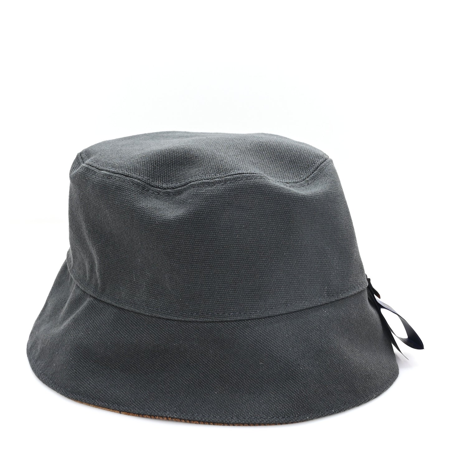 Monogram Landscape Reversible Bucket Hat M Brown Black