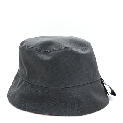 Louis Vuitton Monogram Landscape Reversible Bucket Hat M Brown Black 11 of 13