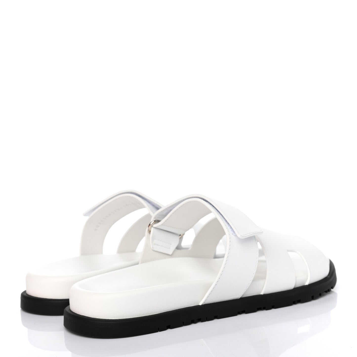 Calfskin Mens Chypre Sandals 41.5 White