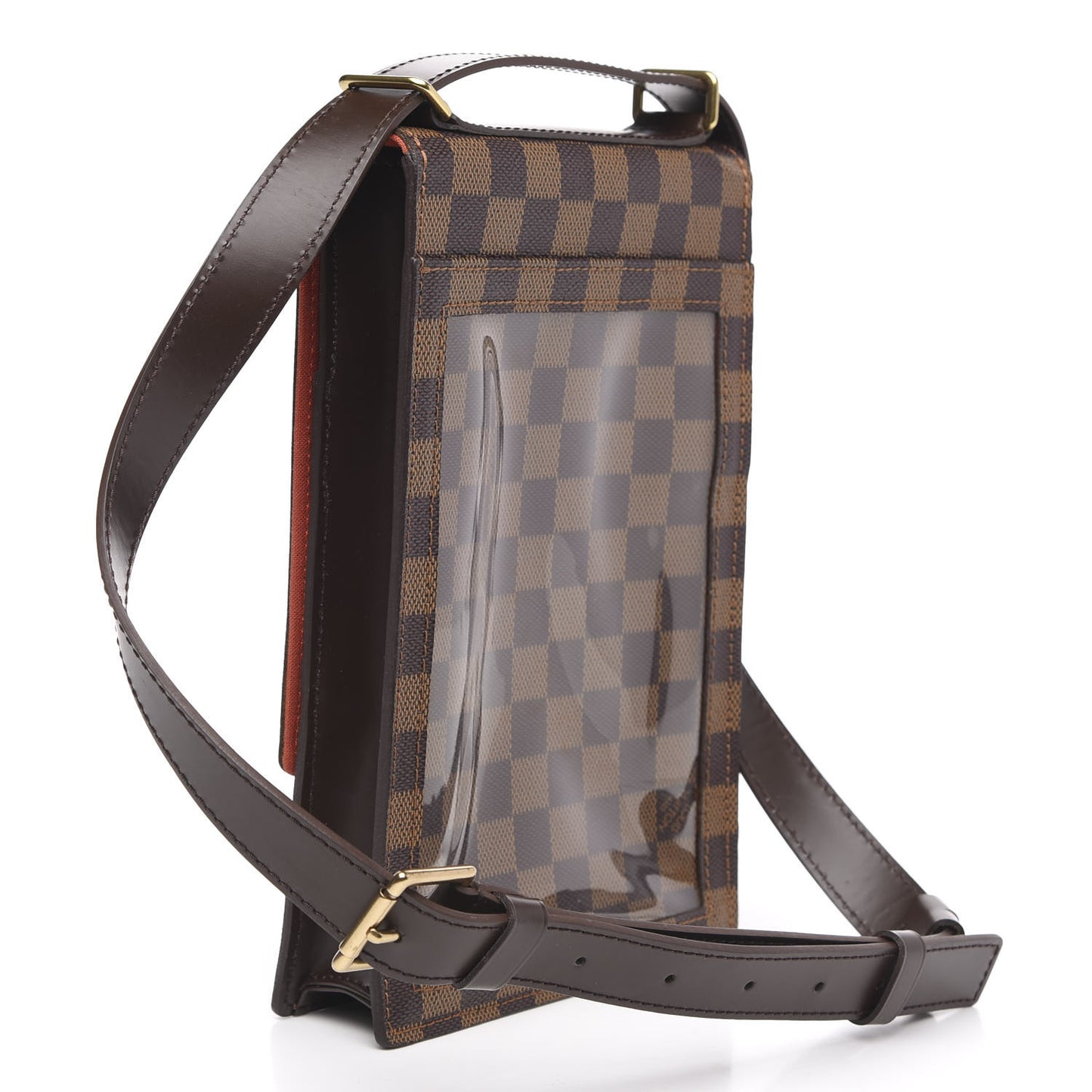 Damier Ebene Portobello Travel Shoulder Bag