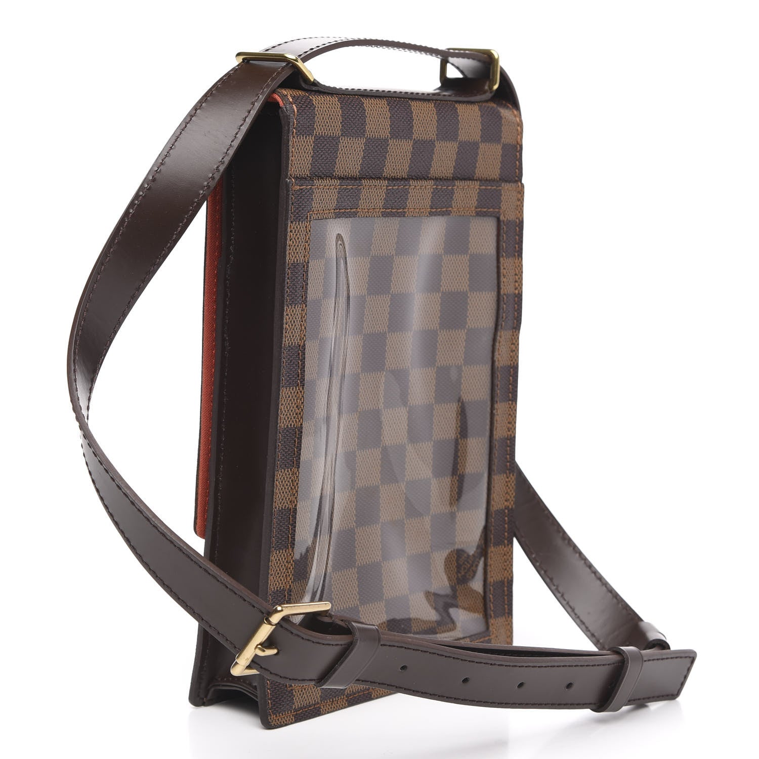 Louis Vuitton Damier Ebene Portobello Travel Shoulder Bag 5 of 16