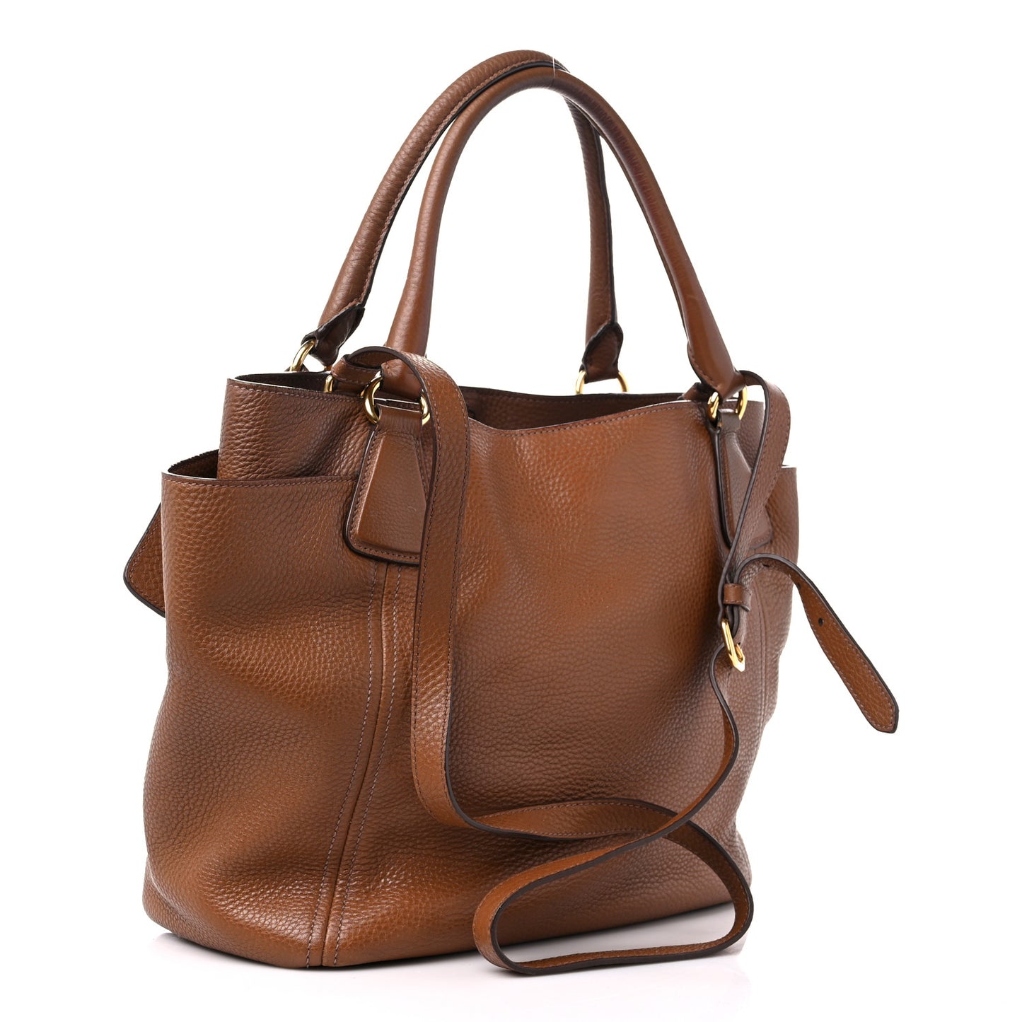 Vitello Daino Tote Palissandro