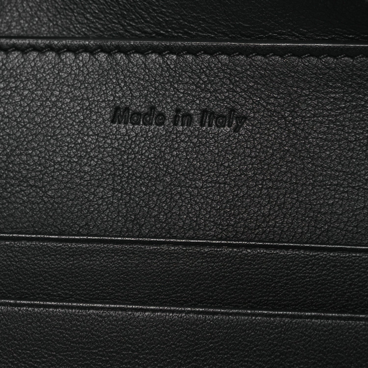 Celine Calfskin Large Made In Clutch Pouch Black 12 of 14