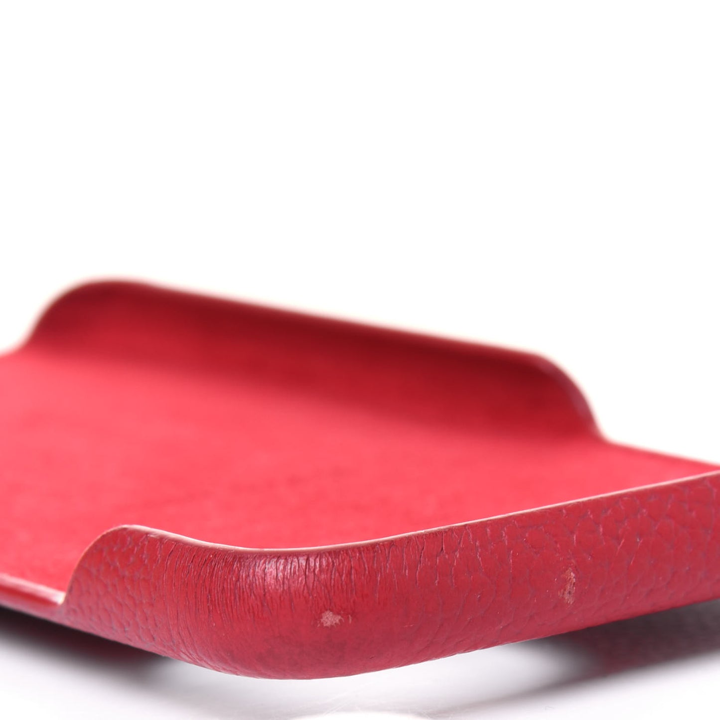 Calfskin Monogram iPhone 11 Pro Max Bumper Scarlet