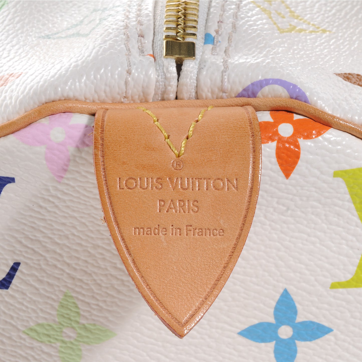 Monogram Multicolor Speedy 30 White