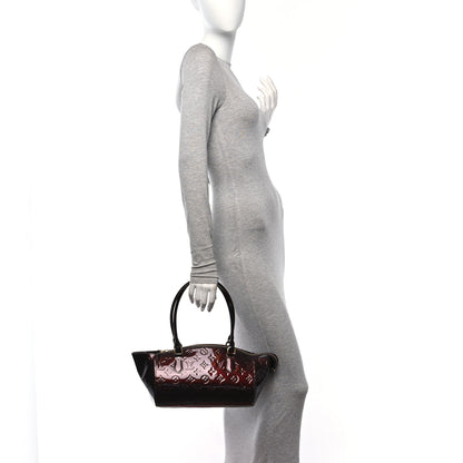 Louis Vuitton Vernis Sherwood PM Amarante 2 of 10