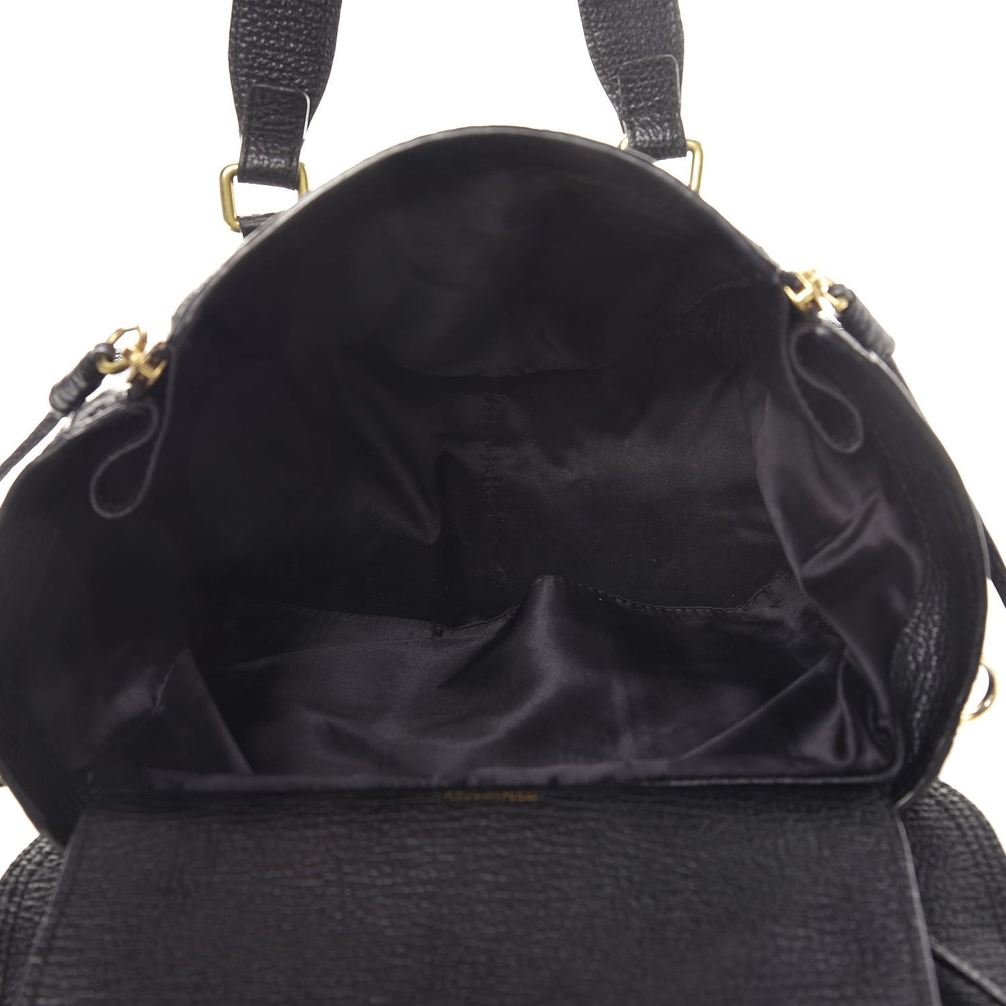 3.1 Textured Calfskin Medium Pashli Satchel Black