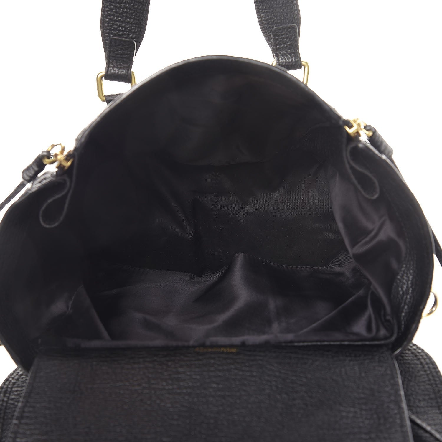 3.1 Phillip Lim 3.1 Textured Calfskin Medium Pashli Satchel Black 5 of 8