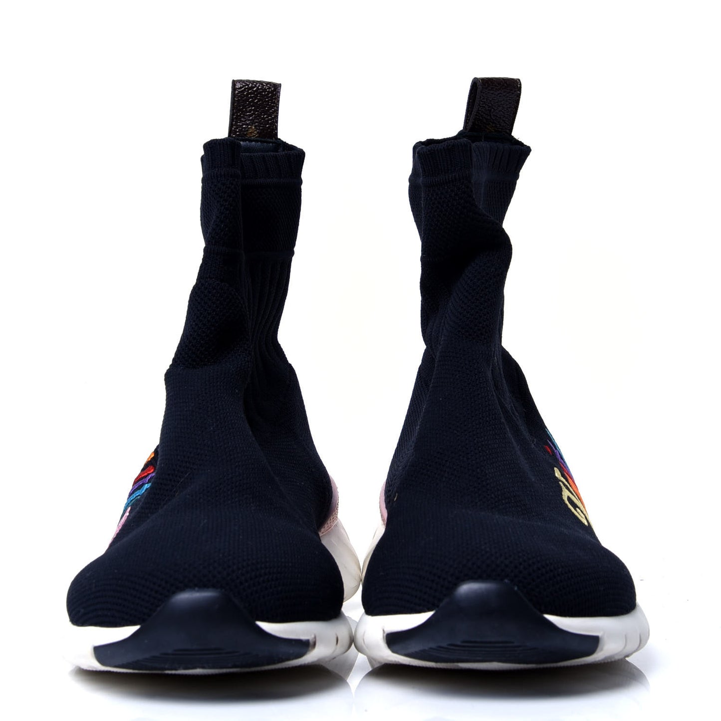 Stretch Fabric Aftergame Wave Sneaker Boots 38.5 Black