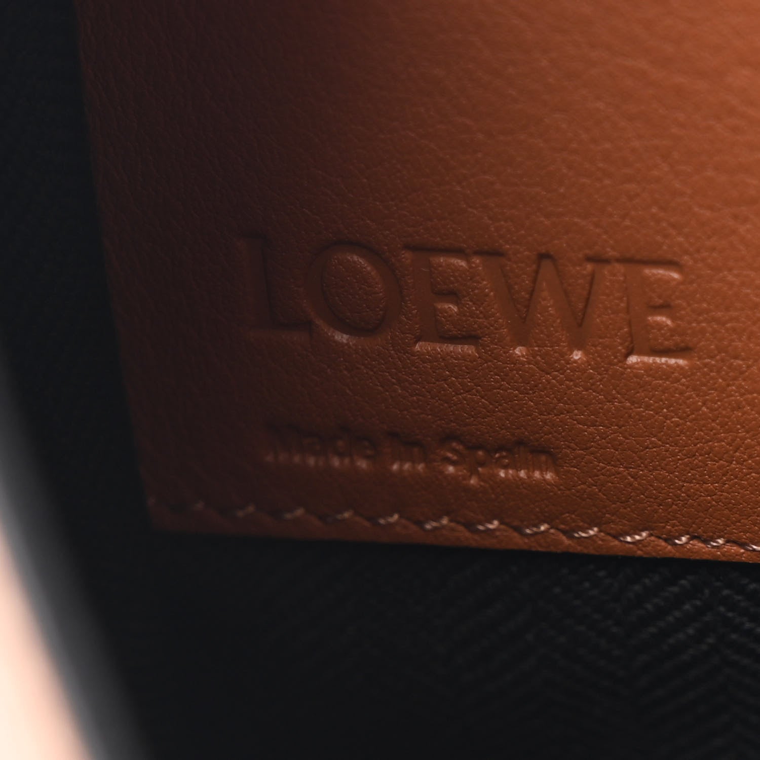 Loewe Calfskin Small Hammock Shoulder Bag Tan 6 of 10