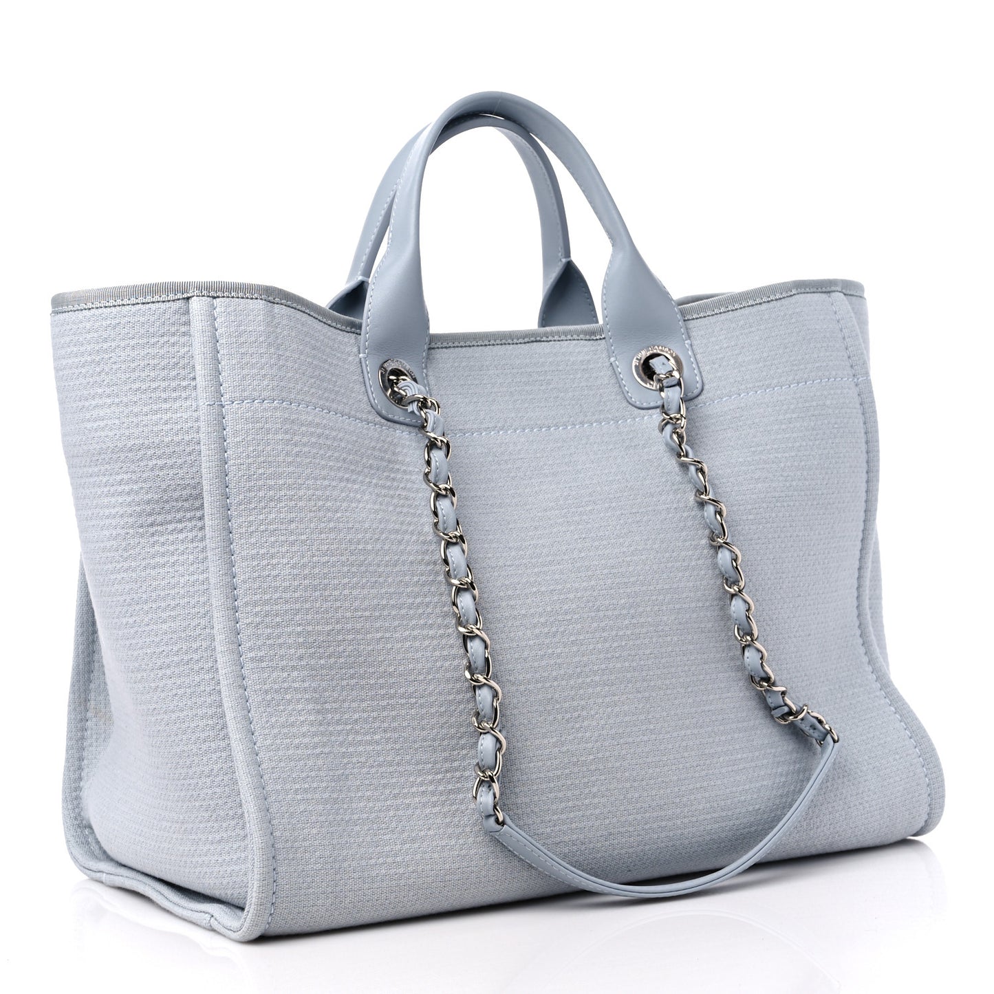 Mixed Fibers Medium Deauville Tote Grey