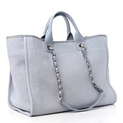 Chanel Mixed Fibers Medium Deauville Tote Grey 3 of 13