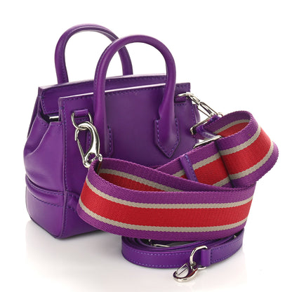 Versace Calfskin Small Palazzo Empire Bag Purple 3 of 8