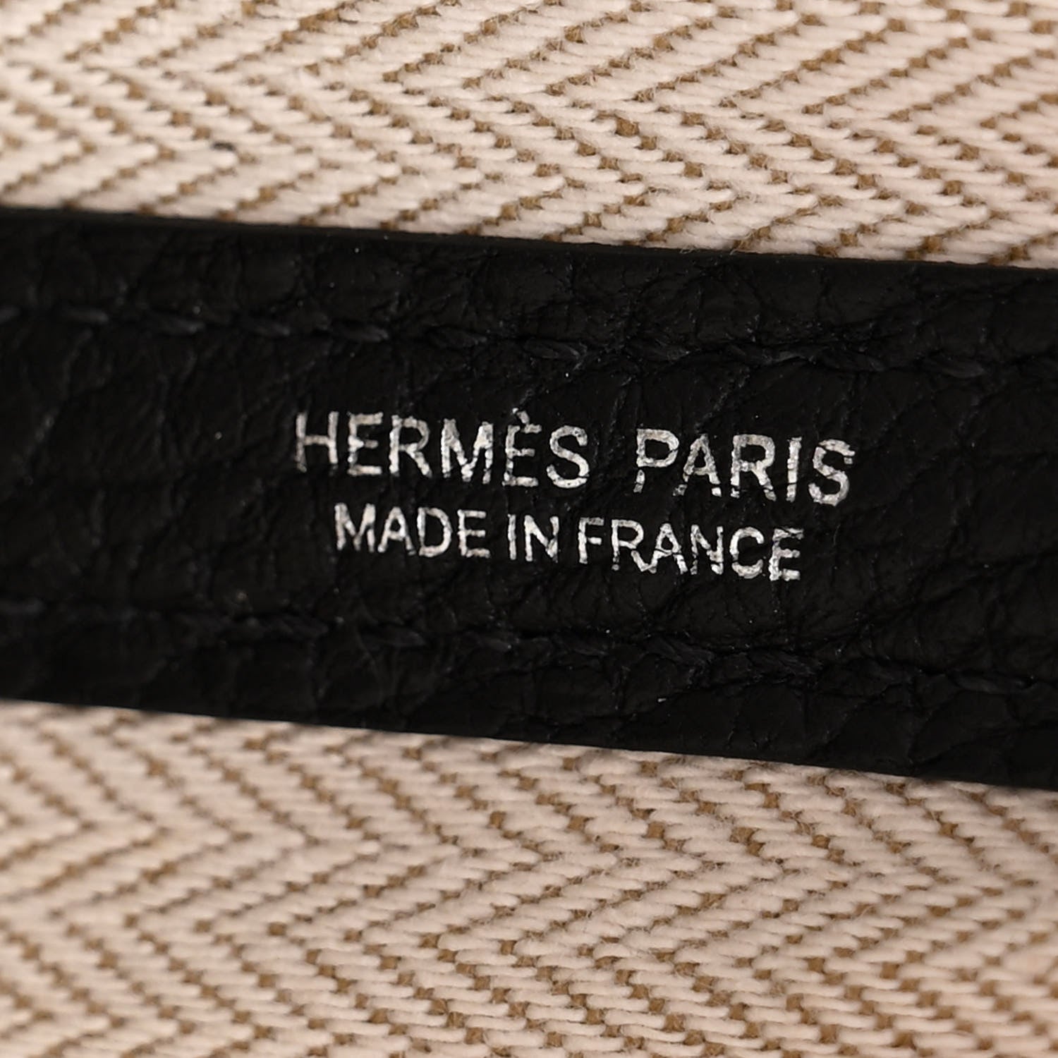 Hermes Negonda Garden Party 30 TPM Black 6 of 11